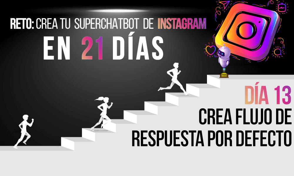 Día 13: Crear flujo de respuesta por defecto